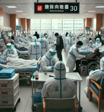 Infecciones respiratorias atribuidas al virus metapneumovirus humano (hMPV) en China 25